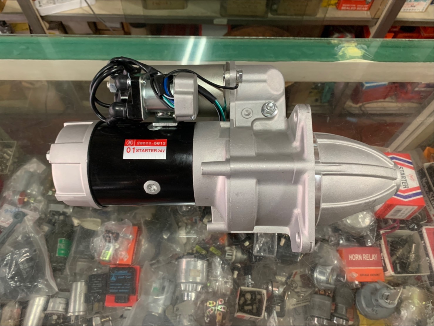 ไดสตาร์ท ISUZU 6BG1 24V 11 ฟัน ไดเดิม