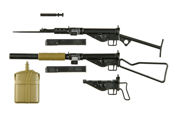 LittleArmory [LA104] STEN Mk2 Type 1/12 Plastic Model(Pre-order)