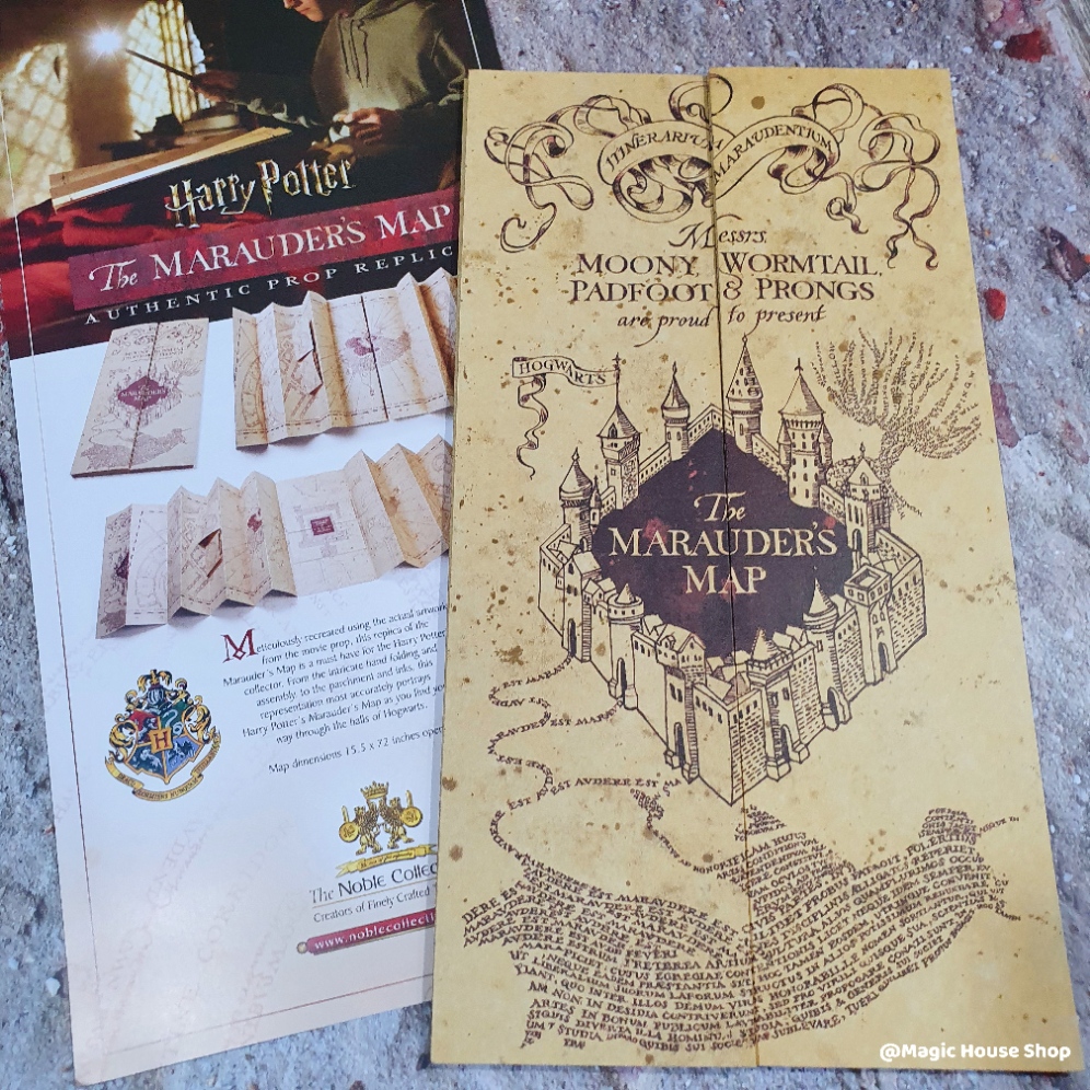 Harry Potter Marauders Map แผนที่ตัวกวน : Noble Collection