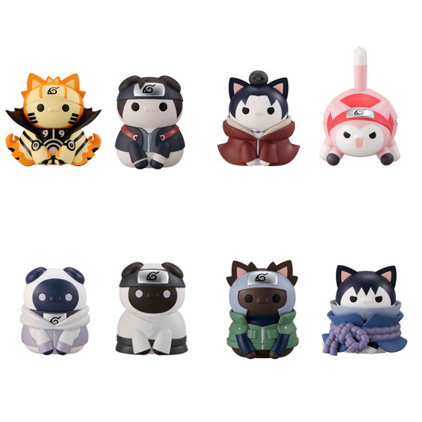 MEGA CAT PROJECT NARUTO Shippuden Nyaruto! The Battle Starts! Fourth Shinobi World War Arc 8Pack BOX(Pre-order)