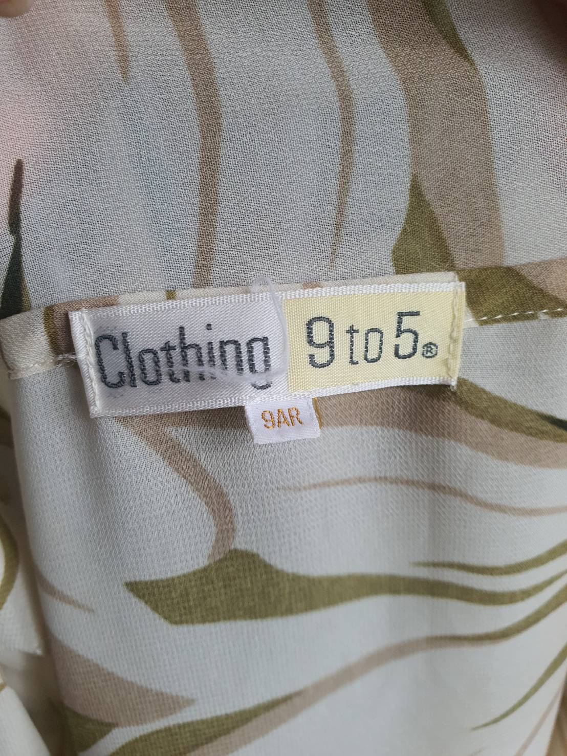 FF06443 เสื้อคลุมมือสองชีฟอง ลายดอกไม้ อก free-40 นิ้ว