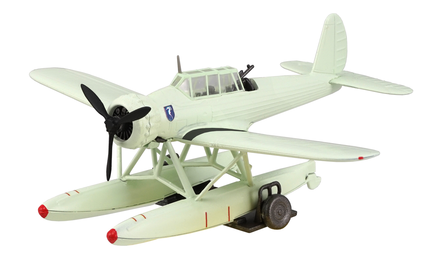 โมเดลเครื่องบินจำลอง ยี่ห้อเอฟทอย ขนาด 1/144 ชุด F-toys Wing Kit Collection 17 #3C Arado Ar196A-2