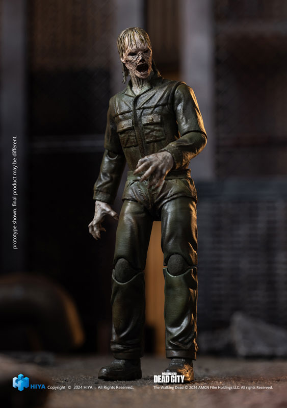 The Walking Dead: Daryl Dixon 1/18 Action Figure Dark Eyes Walker(Provisional Pre-order)