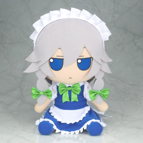 Touhou Project Plush Series Sakuya Izayoi FumoFumo Sakuya. (Medium Size Ver.)(Pre-order)