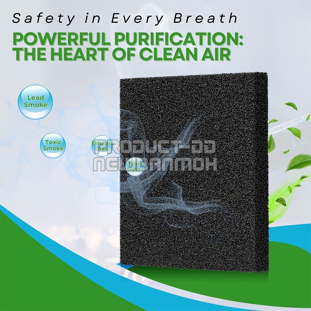 A1001 แผ่นกรองเครื่องดูดควันตะกั่ว (Smoke Absorber Filter) สำหรับเครื่อง 493, FA-400