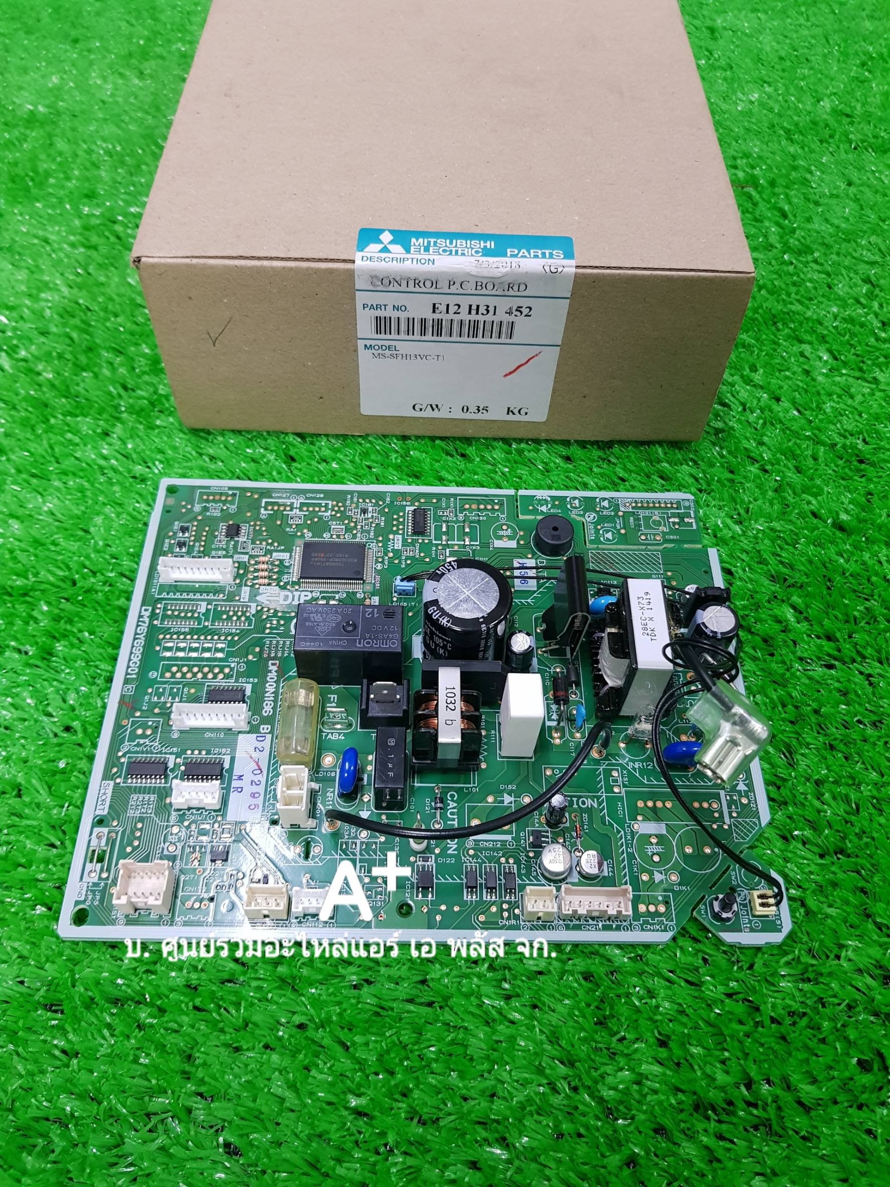 แผงวงจรควบคุมแอร์มิตซู CONTROL PC BOARD MS-SFH13VC E12H31452 ส่งฟรี