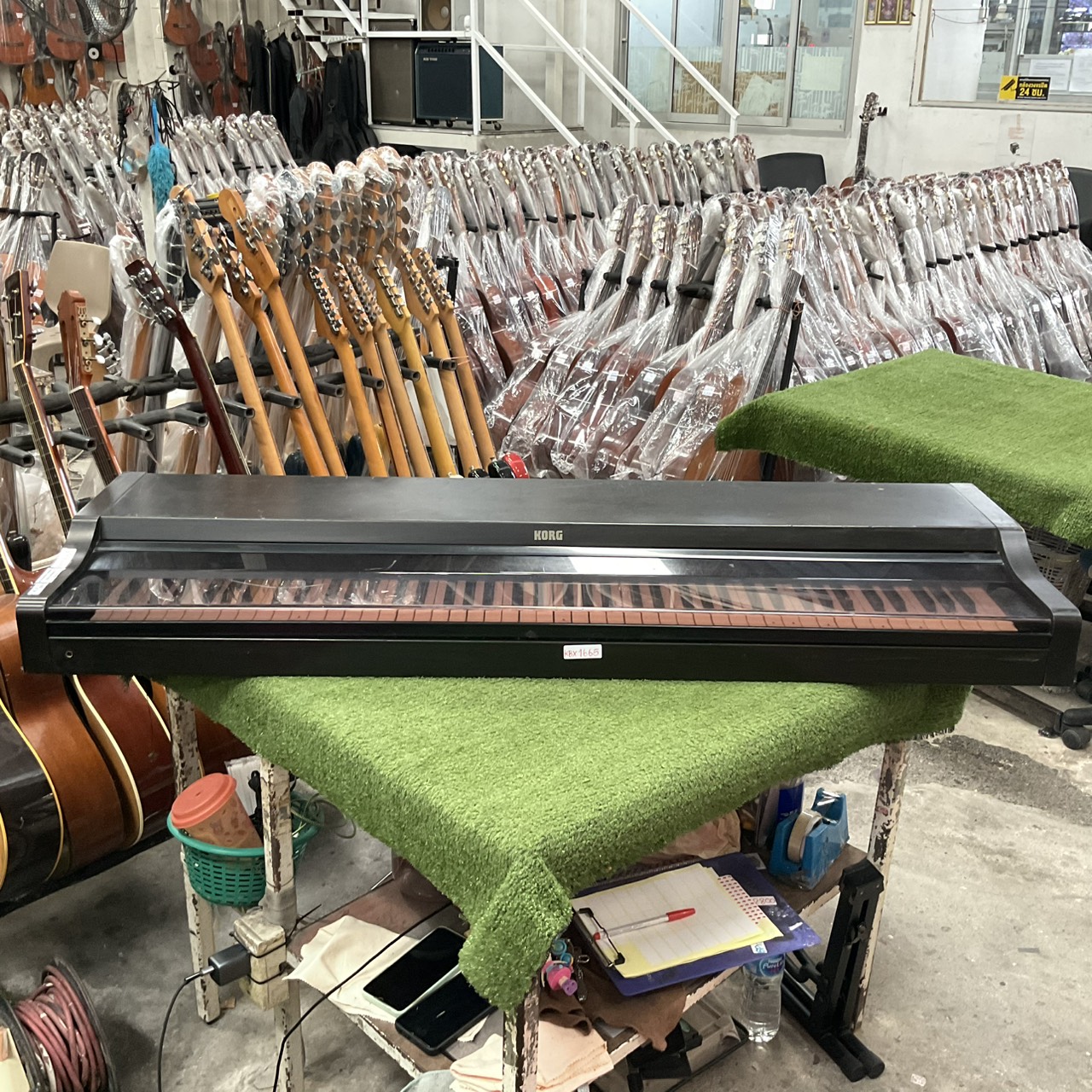 เปียโน KORG : C-800 สินค้าไม่พร้อมใช้งาน (ต้องซ่อม)