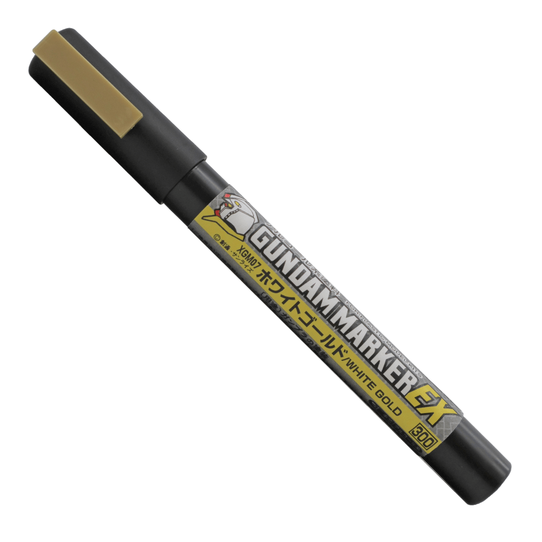 XGM-07P GUNDAM MARKER EX WHITE GOLD
