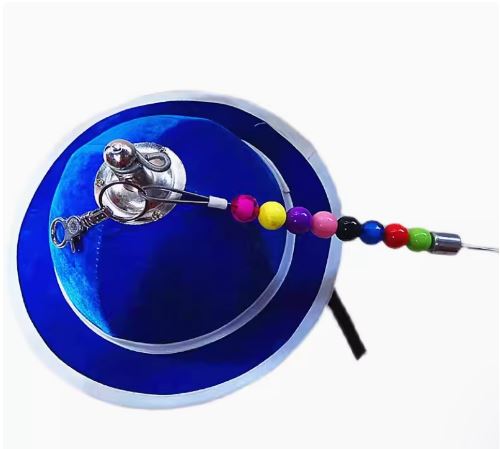 หมวกฟ้อนรำพื้นบ้านเกาหลี Sangmo 상모