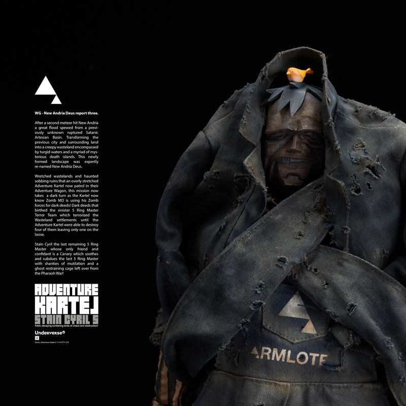 ADVENTURE KARTEL STAIN CYRIL 5 1/6 Collectible Figure(Pre-order)