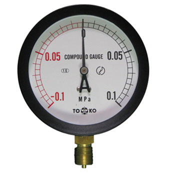 Compound Gauge : BL-AT3 / 8G 100 x 0.1MPa x -0.1MPa : TOKO