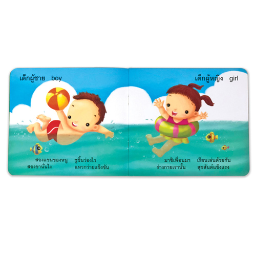 Book World Bookstart หนังสือเด็ก เล่มแรกของหนู ร่างกายของหนู (My Body)