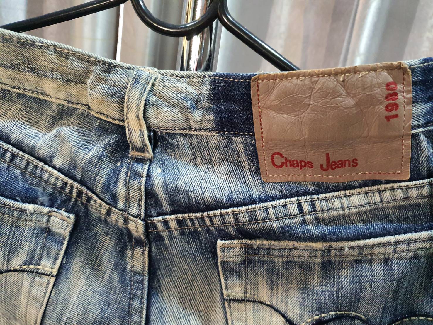 FF02148 กางเกงยีนส์ แบรนด์ มือสอง CHAPS JEANS เอว 28 นิ้ว