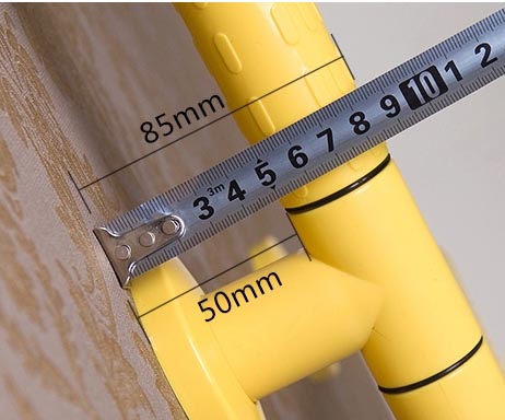 ราวมือจับ ยาว 80 cm สีเหลือง