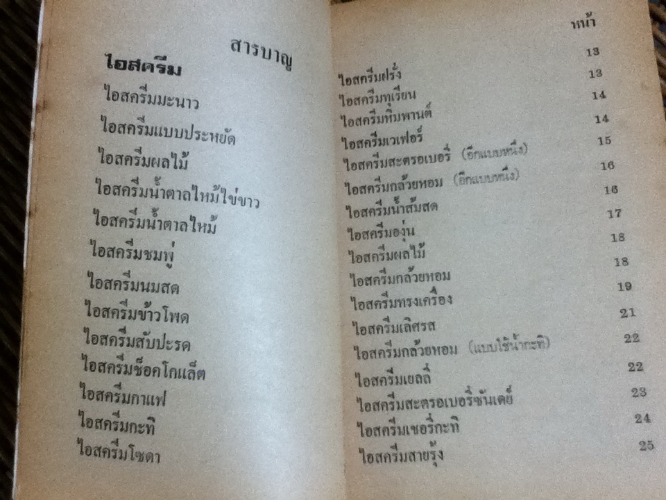 วิธีทำไอสครีม เครื่องดื่ม ผลไม้ลอยแก้ว