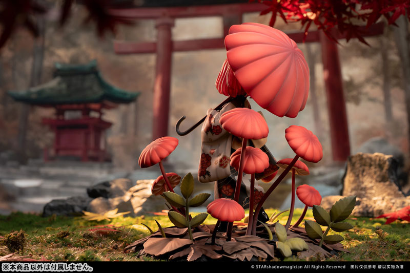 [Bonus] Mushroom Girls Series No.6 Marasmius Haematocephalus 1/1 Complete Figure(Pre-order)
