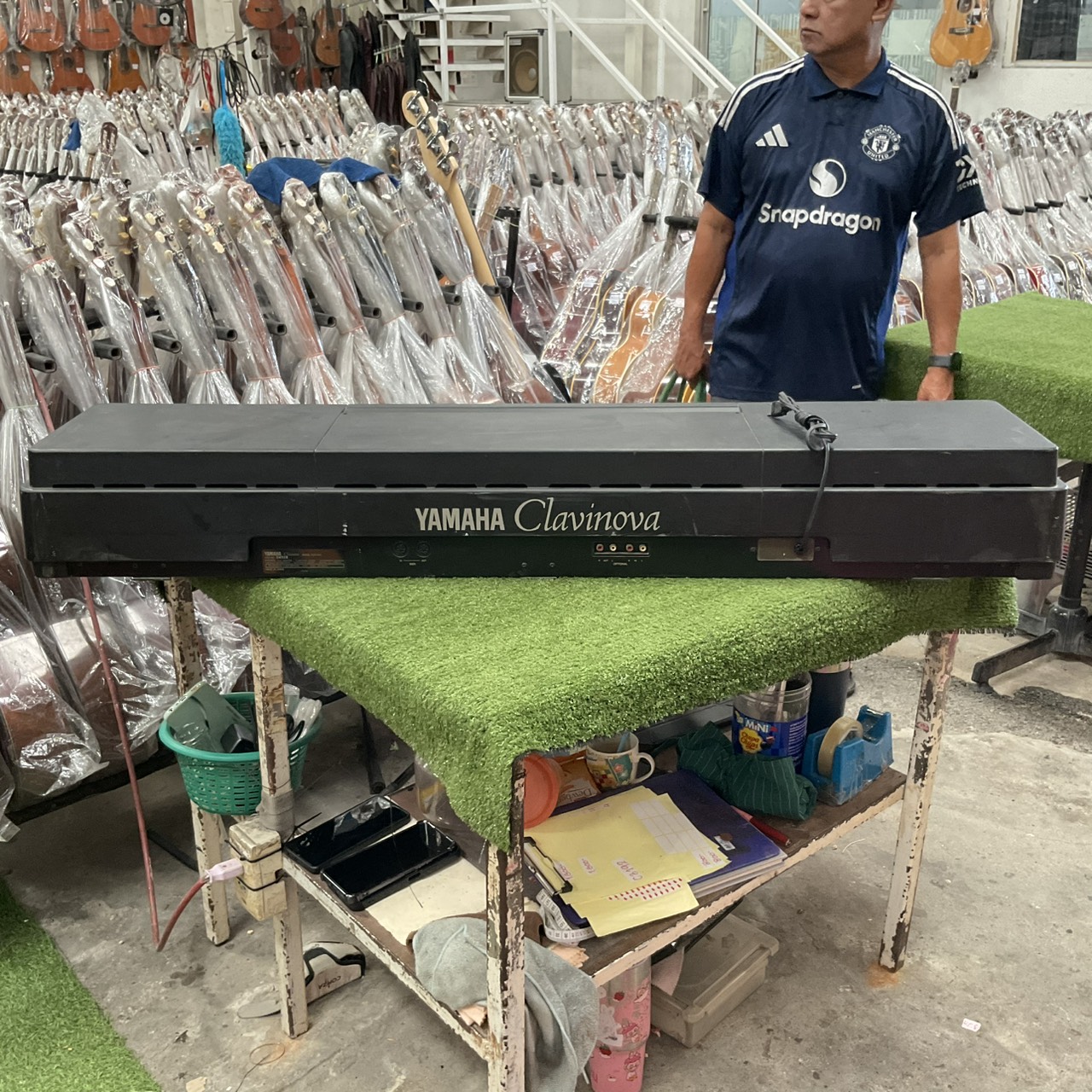 เปียโน YAMAHA : CLP-250 สินค้าไม่พร้อมใช้งาน (ต้องซ่อม)