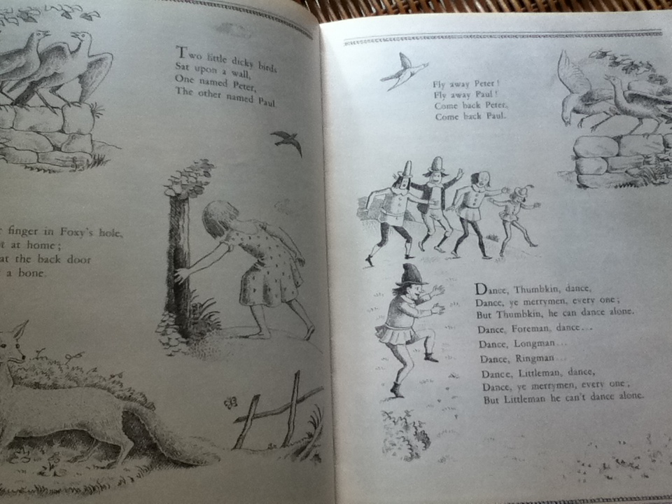 LAVENDER'S BLUE A Book of Nursery Rhymes/ Kathleen Lines, Harold Jones