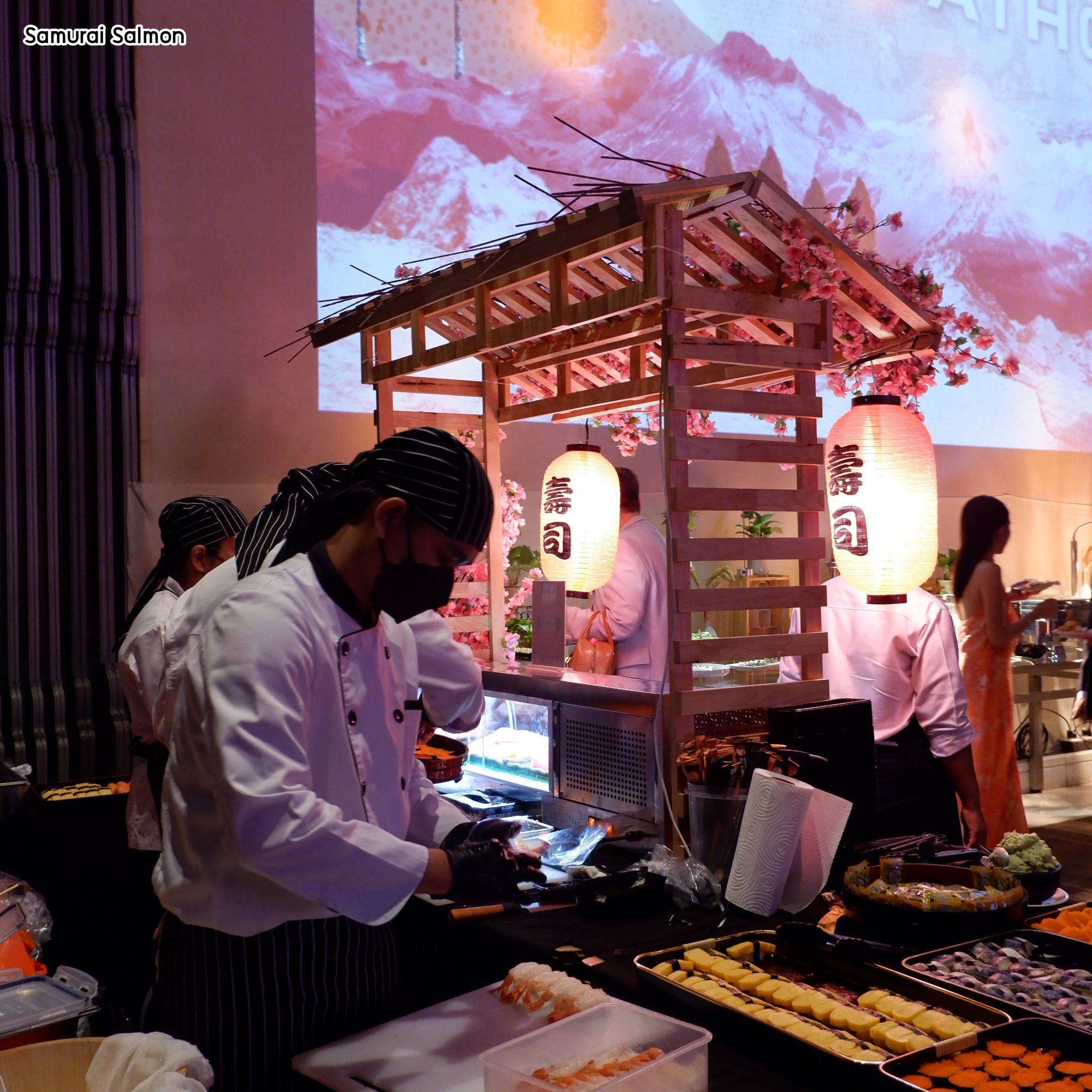 รับจัดเลี้ยงอาหารญี่ปุ่น งานแต่งงาน ณ โรงแรมโซ แบงคอก