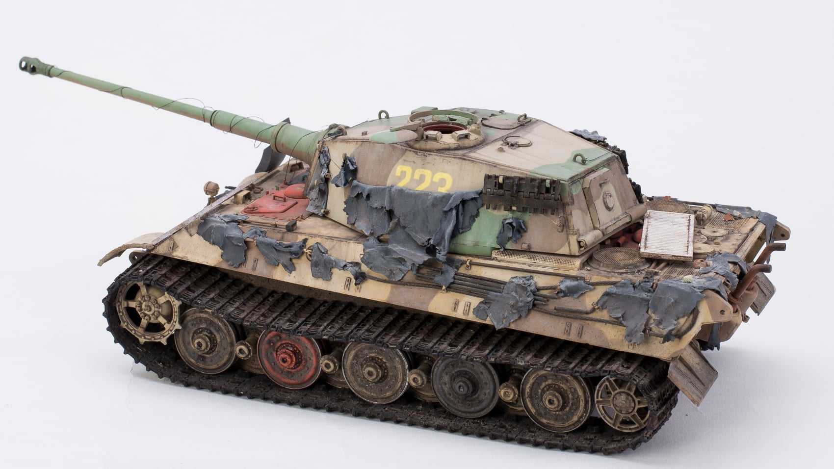 โมเดลรถถัง Meng Model ขนาด 1/35 TS-031 German Heavy Tank Sd.Kfz.182 KING TIGER (HENSCHEL TURRET)