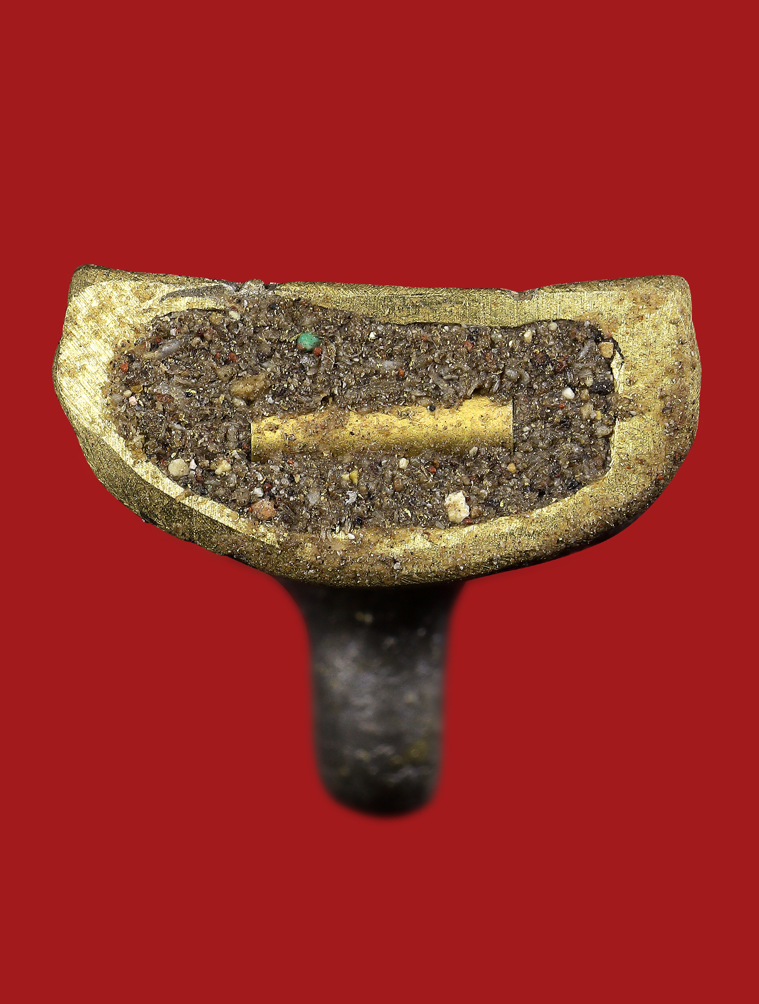 พญางั่งมหามนตราจันทร์เสี้ยว (พิมพ์ฐานเตี้ย) Supreme Mantra Crescent Moon Ngang. (low base model) SKU-04050