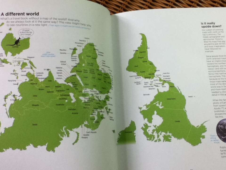 BOOK of EVERYTHING A Visual Guide to Travel and the World/ Nigel Holmes