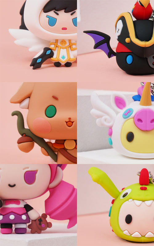 [Summoners War]3D Keychain Set (6 Types) / (random 1ea)(Provisional Pre-order)