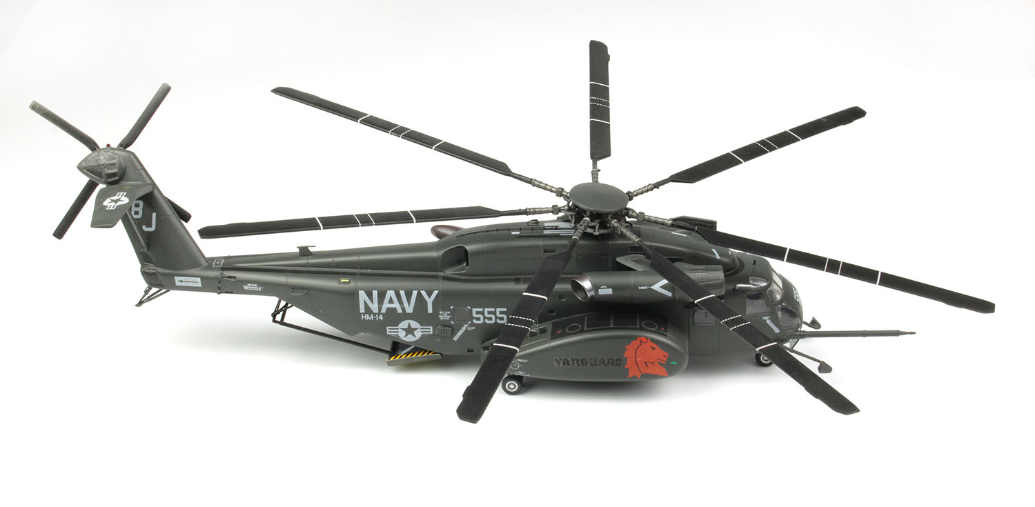 โมเดลเฮลิคอปเตอร์ Platz Hobby 1/72 TPA-18 US Navy MH-53E Sea Dragon HM-14 Vanguard