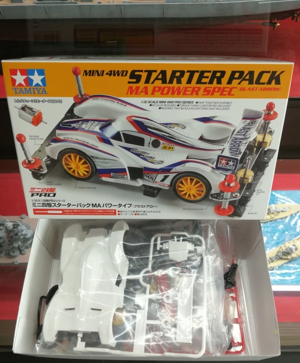 รถมินิ 4WD ทามิย่า ขนาด 1/32 Tamiya Mini 4WD TA18647 Starter Pack MA Power Spec (Blast Arrow)