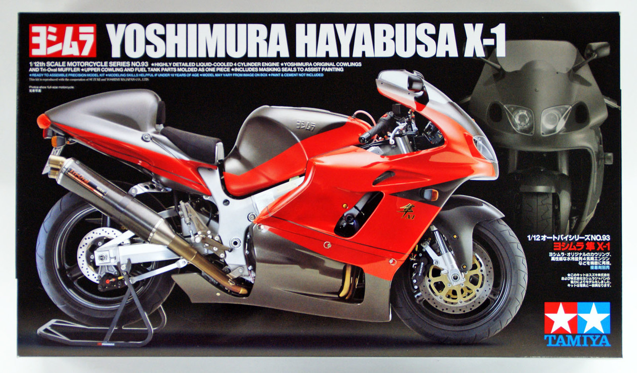 โมเดลมอเตอร์ไซด์ทามิย่า ขนาด 1/12 Tamiya TA14093 Yoshimura Hayabusa X-1