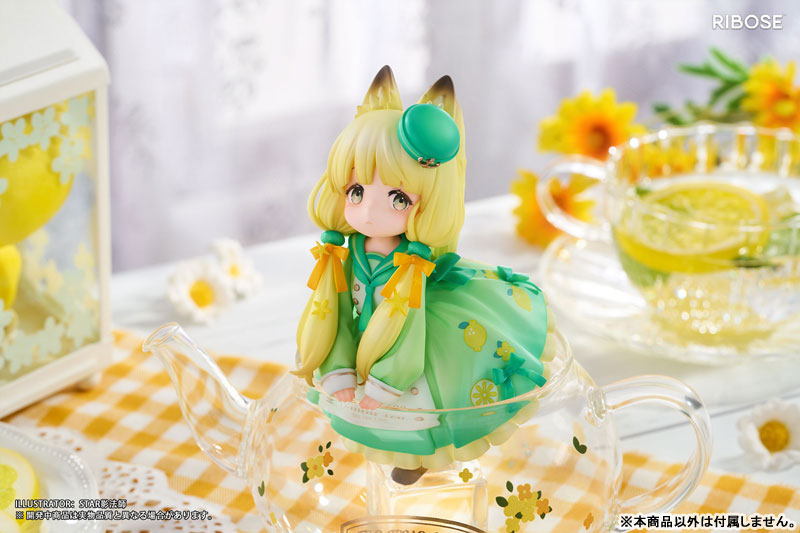 [Bonus] [Exclusive Sale] Original Chibi Figure DLC Series "Tea Time Cats" : "Lemon Cat"(Provisional Pre-order)