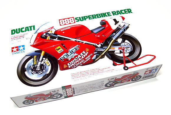 โมเดลมอเตอร์ไซด์ทามิย่า ขนาด 1/12 Tamiya TA14063 Ducati 888 Superbike Racer