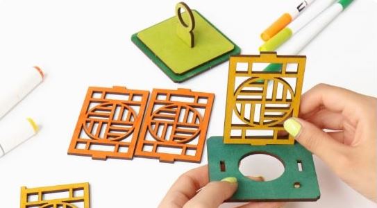 ตะเกียงสำหรับตกแต่งแบบเกาหลี ลายโครงเกาหลี 한국 장식 등불 Korean Decorative Lantern สำหรับตั้งโชว์ ประดับห้องนอน ห้องทำงาน ห้องรับแขก ห้องอาหาร (แบบที่ 2)