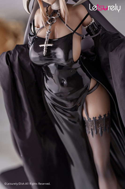 Black Nun Illustrated by DISH 1/7 Complete Figure(Pre-order)