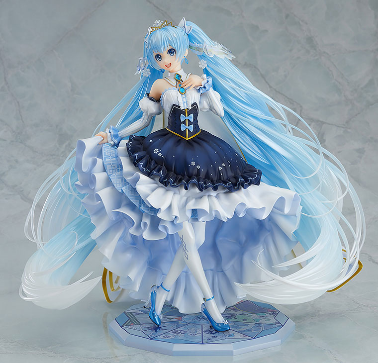 Character Vocal Series 01 Hatsune Miku Snow Miku Snow Princess Ver. 1/7 Complete Figure(In-Stock)