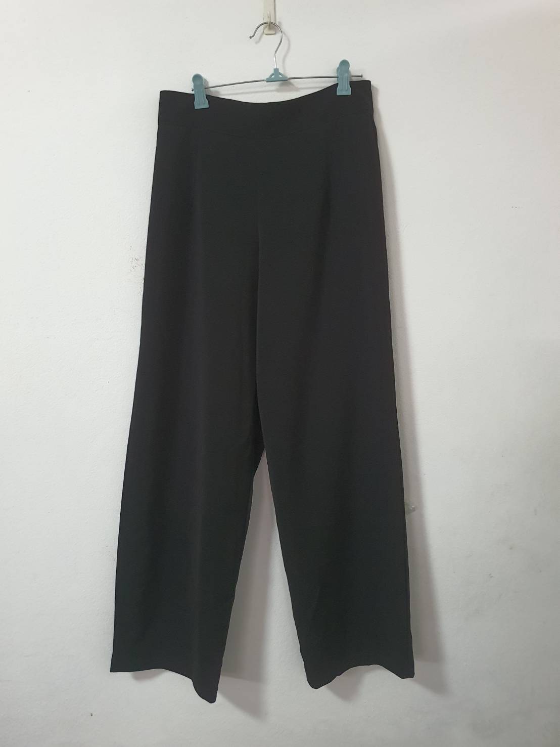 FF06407 กางเกงผ้ามือสอง สีดำ CHLOE SIZE L เอว 28 นิ้ว