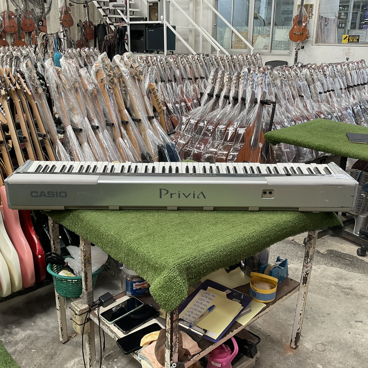 เปียโน CASIO : PX-100 สินค้าไม่พร้อมใช้งาน (ต้องซ่อม)