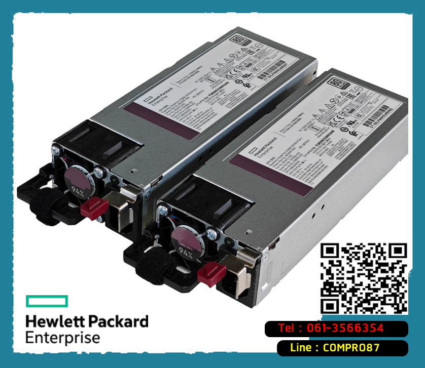 HPE 1600W,Flex Slot Platinum,Hot Plug, Low Halogen,Power Supply Kit, 830272-B21, 863373-001,