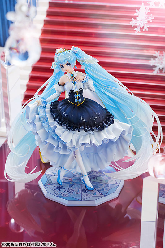Character Vocal Series 01 Hatsune Miku Snow Miku Snow Princess Ver. 1/7 Complete Figure(In-Stock)