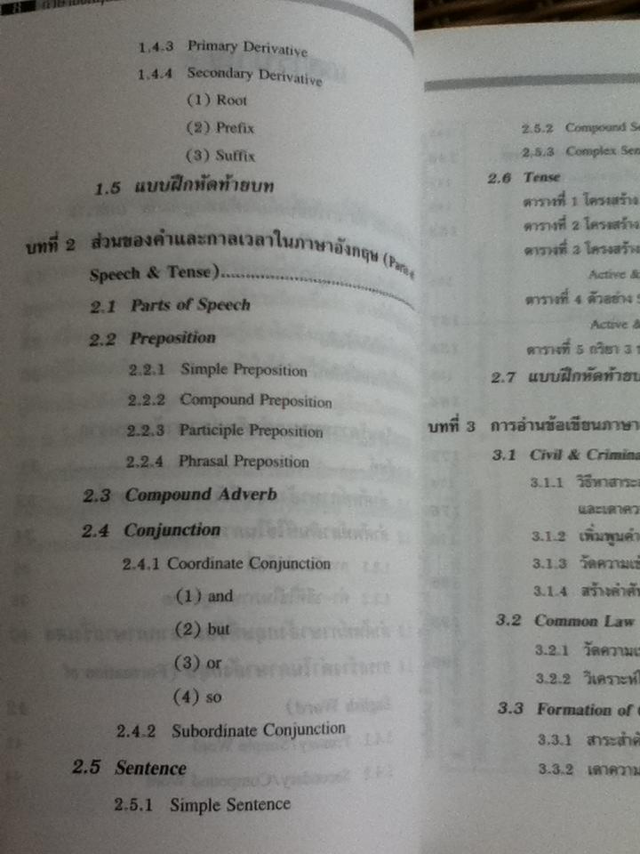 ภาษาอังกฤษเบื้องต้นสำหรับนักกฎหมาย/ จันทรลักษณ โชติรัตนดิลก