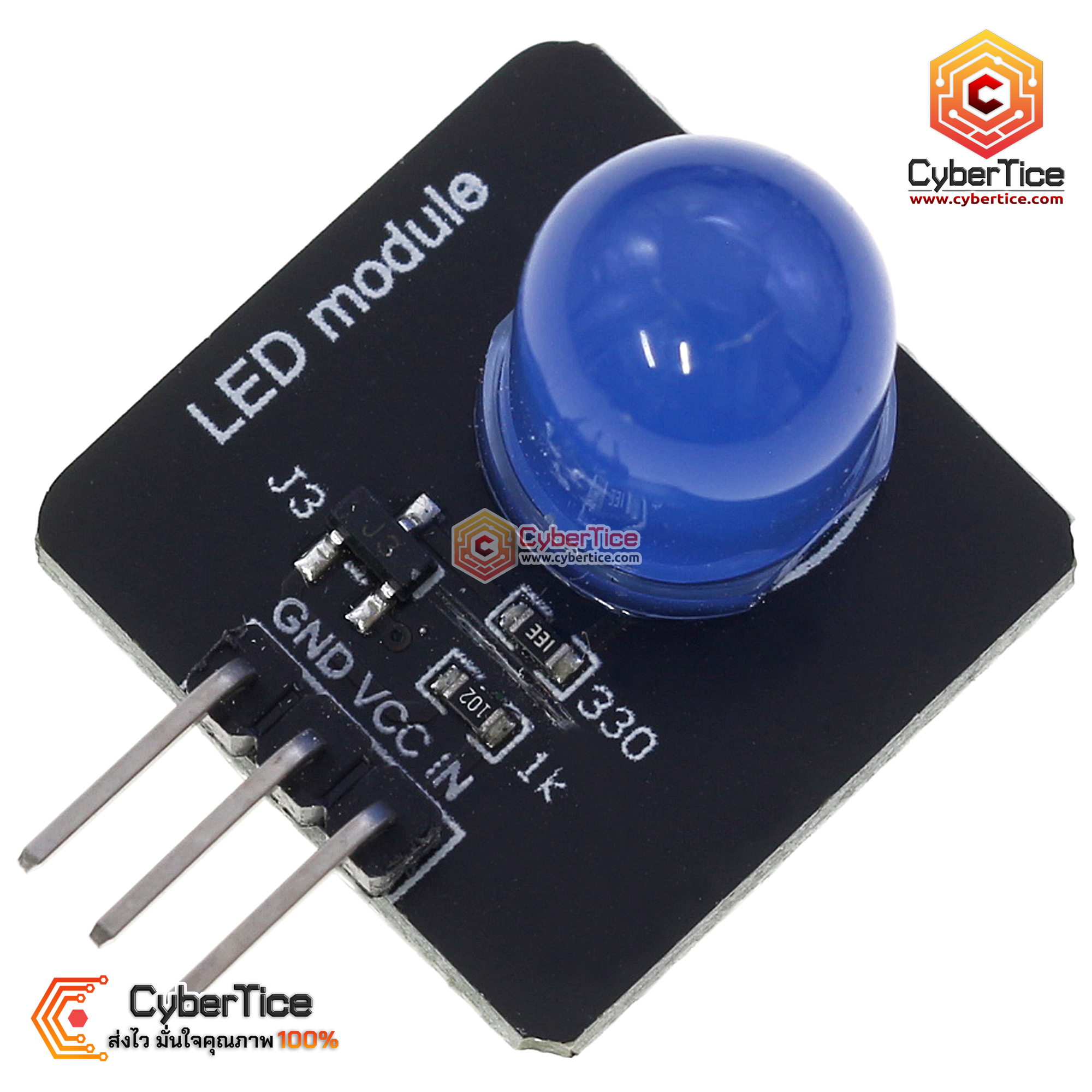LED Light sensor Module โมดูล LED 10mm สีน้ำเงิน - ขาย Arduino อุปกรณ์ ...
