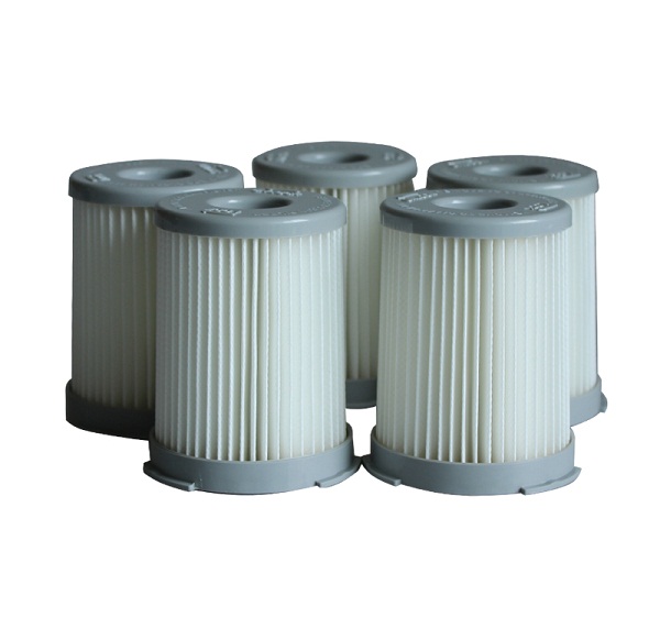 HF0018 ไส้กรองเครื่องดูดฝุ่น กรองฝุ่นขนาด 0.3 ไมครอน. ขนาด 9.6 x 7.4 ซม.