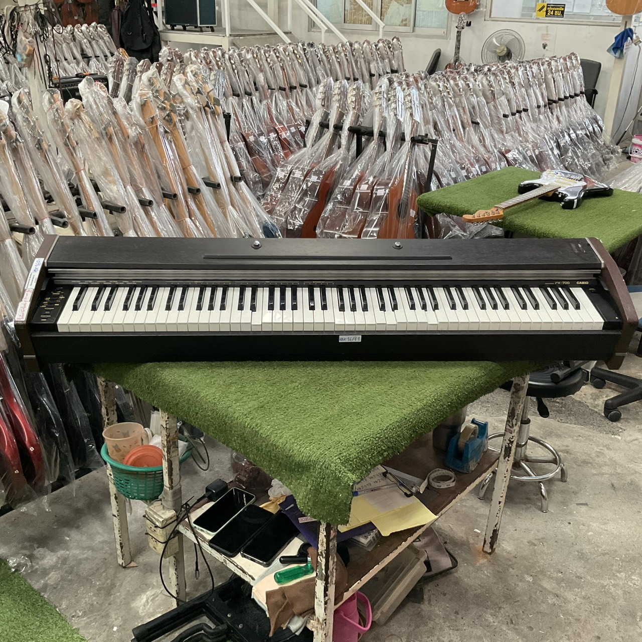 เปียโน CASIO : PX-700 สินค้าไม่พร้อมใช้งาน (ต้องซ่อม)
