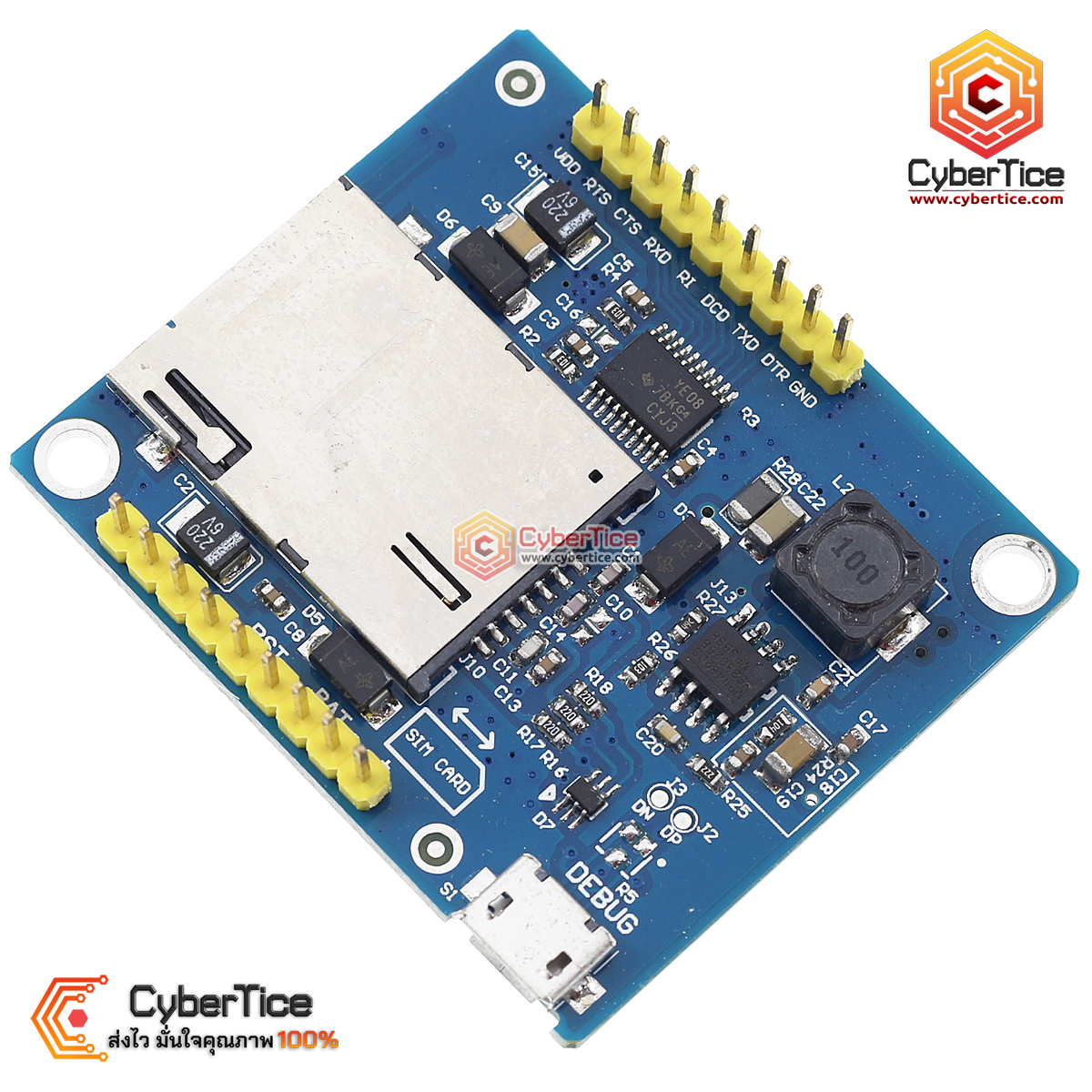 Sim7600a โมดูล 4G LTE SIM7600A-H Development Board รองรับ CAT4 พร้อม GPS และ ...