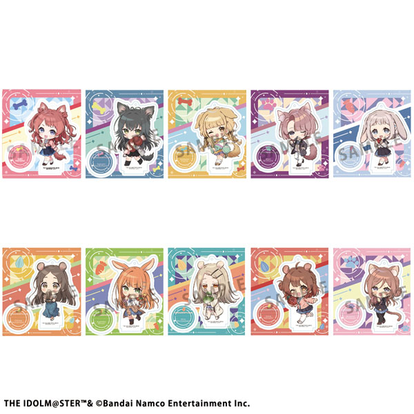 TokoToko Acrylic Stand Gakuen iDOLM@STER 10Pack BOX(Pre-order)