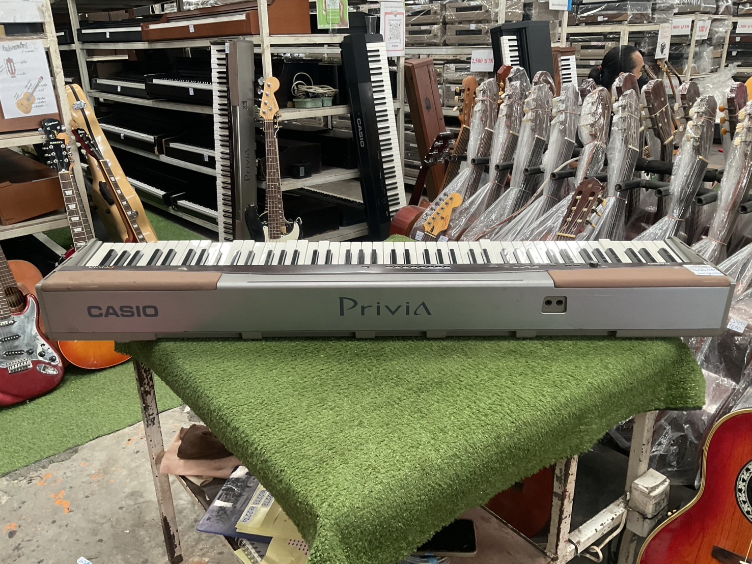 เปียโน CASIO : PX-100 สินค้าไม่พร้อมใช้งาน (ต้องซ่อม)