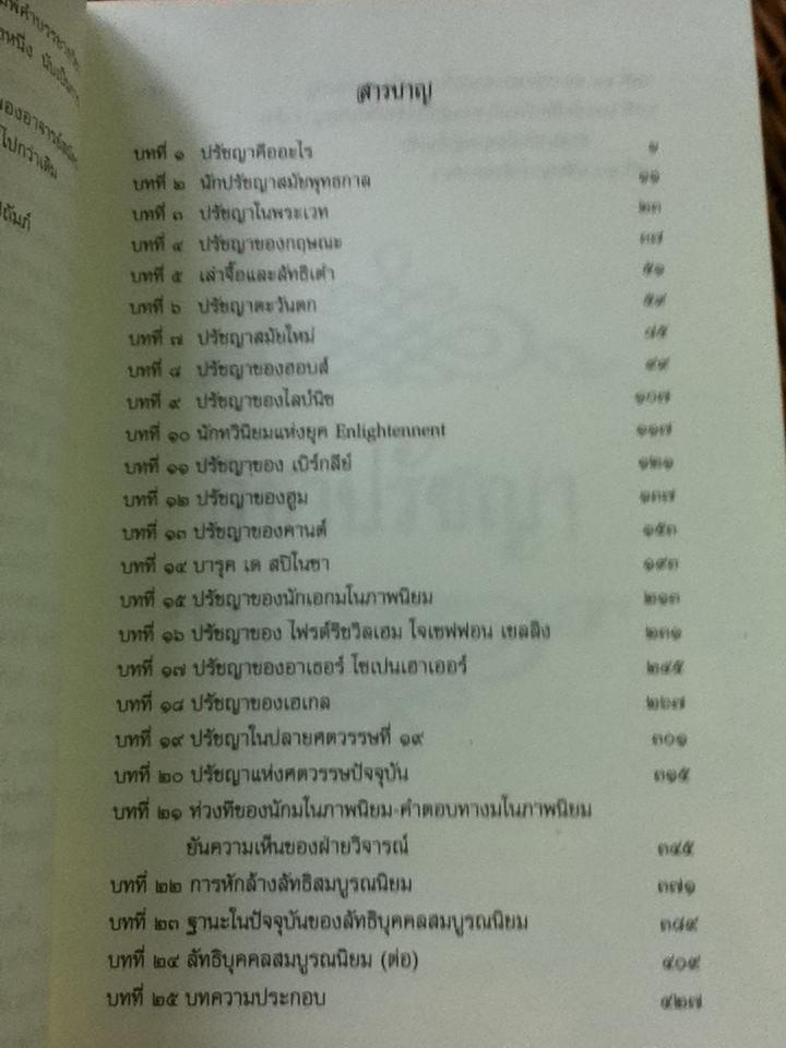 คำบรรยายวิชาปรัชญา/ สมัคร บุราวาศ