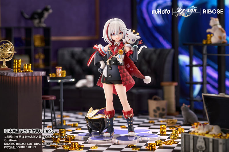 [Bonus] RISE UP+ Honkai: Star Rail Chibineko Series Figure Topaz & Numby Ver. Complete Figure(Pre-order)