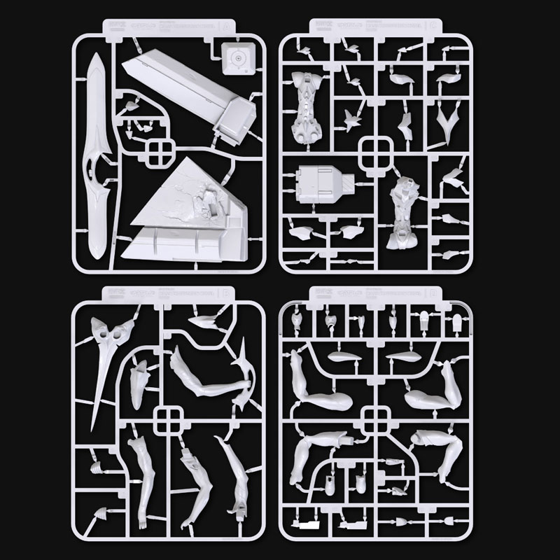 ARTPLA SCULPTURE WORKS Evangelion Mass Production Type -Attack- Plastic Model(Pre-order)