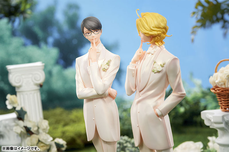 Doukyusei Hikaru Kusakabe & Licht Sajo Wedding Ver. Complete Figure(Pre-order)